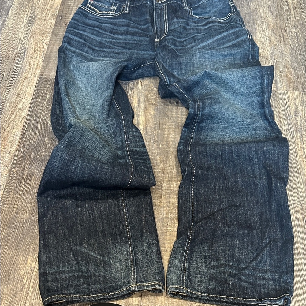 BKE Dark Wash Relaxed Fit Jeans size 34XL welder